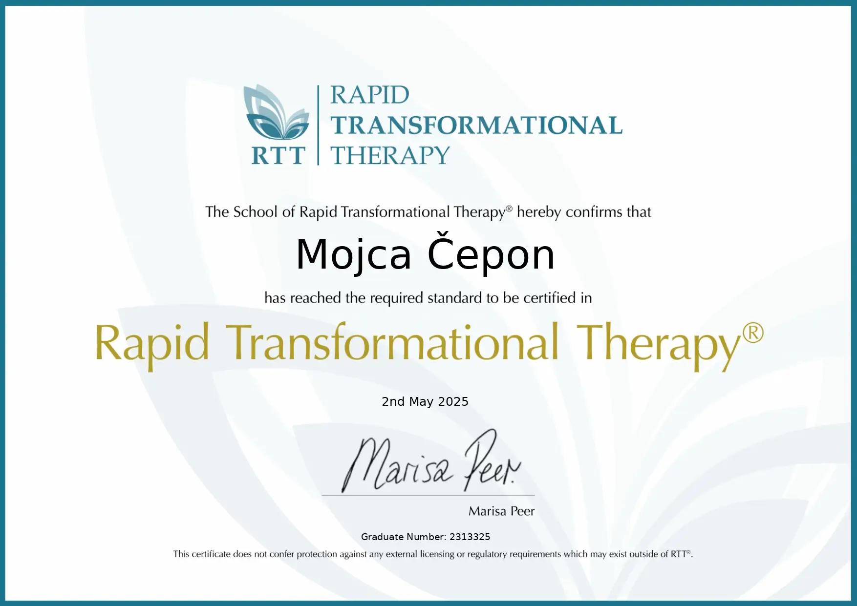 certification-Certified-in-RTT®-Mojcaepon certification-Certified-in-RTT®-Mojcaepon